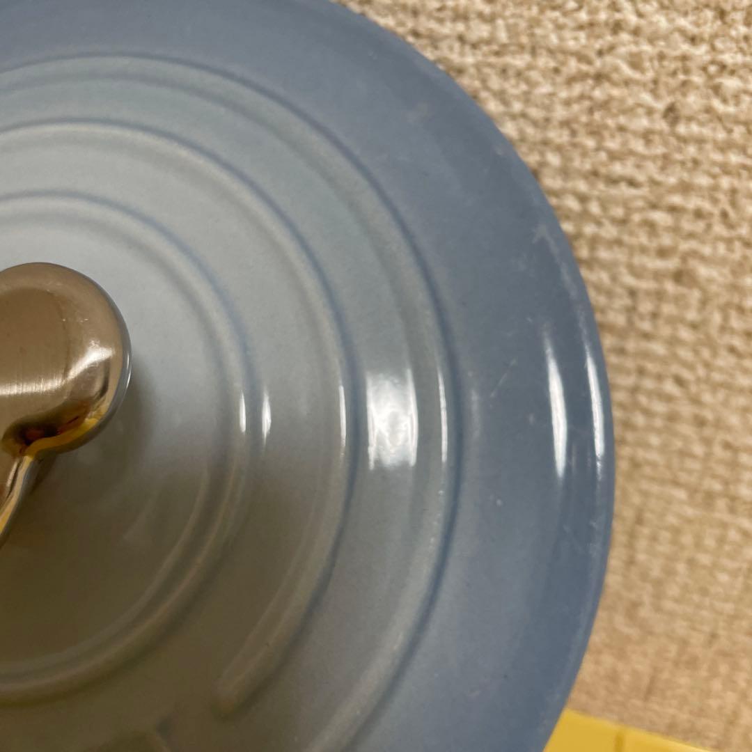 LE CREUSET　ココット ロンド コースタルブルー　14cm