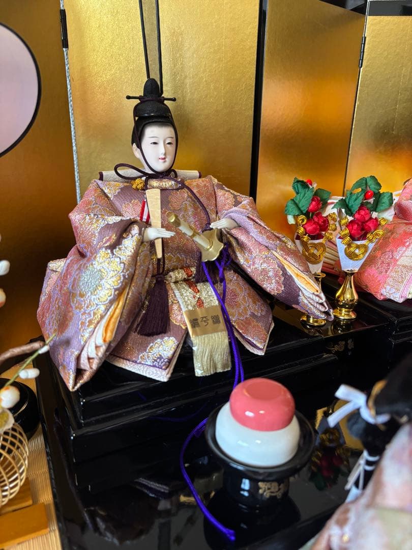 吉徳太光　ひな人形　収納飾り