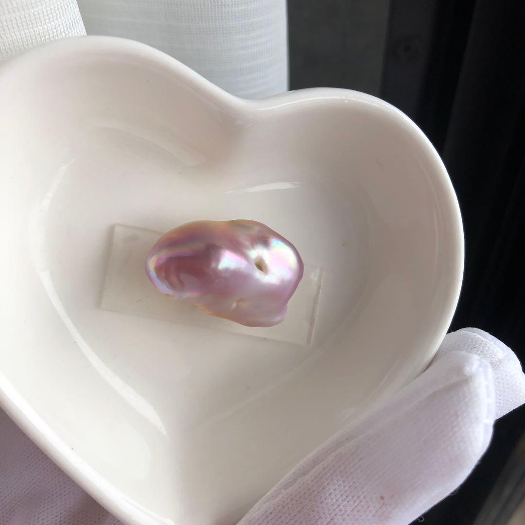 虹色　本真珠　淡水バロックパールネックレス　オーダーページ　MR95