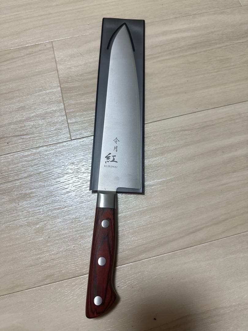 料理屋月 紅 三徳包丁 20cm