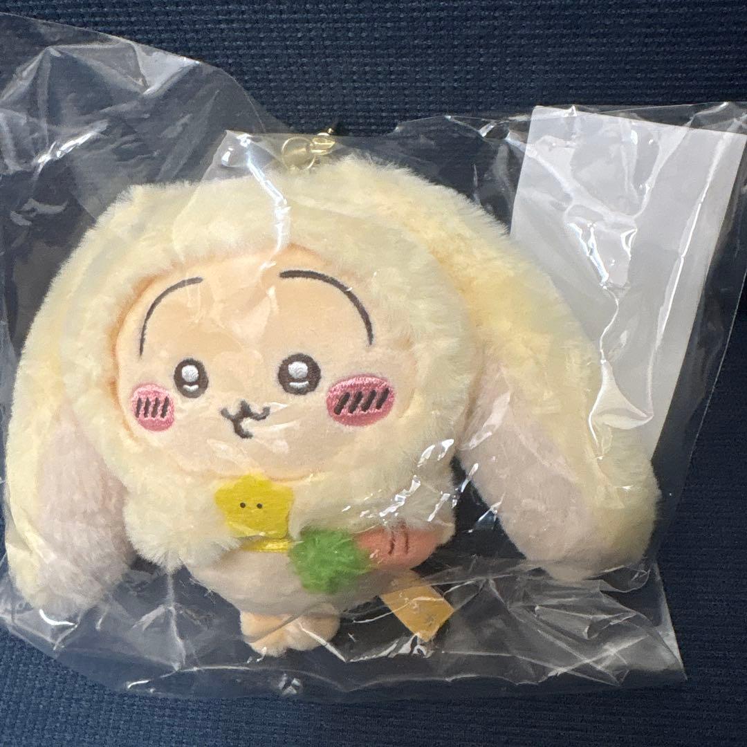 お顔厳選 ちいかわ 台湾 台北 限定 ロップイヤーなマスコット うさぎ