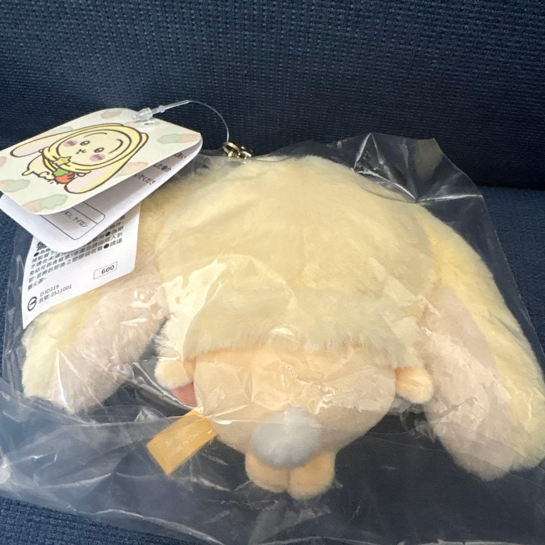 お顔厳選 ちいかわ 台湾 台北 限定 ロップイヤーなマスコット うさぎ