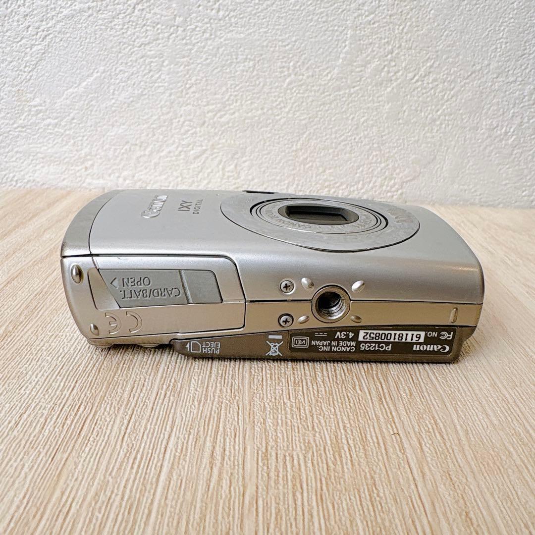 Canon IXY DIGITAL 810 IS シルバー デジカメ 動作未確認
