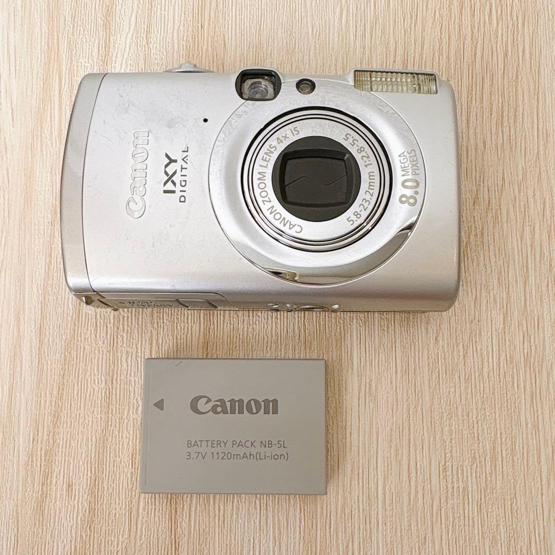 Canon IXY DIGITAL 810 IS シルバー デジカメ 動作未確認