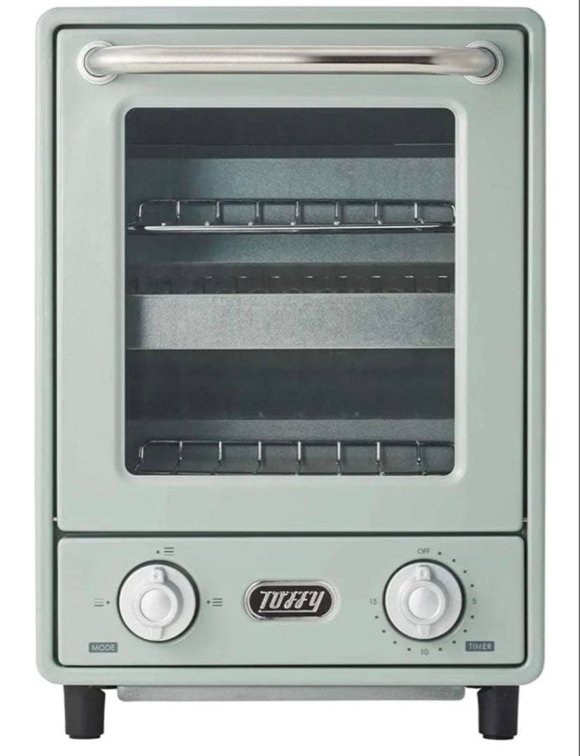 TOFFY トースター グリーン レトロスタイル 新品