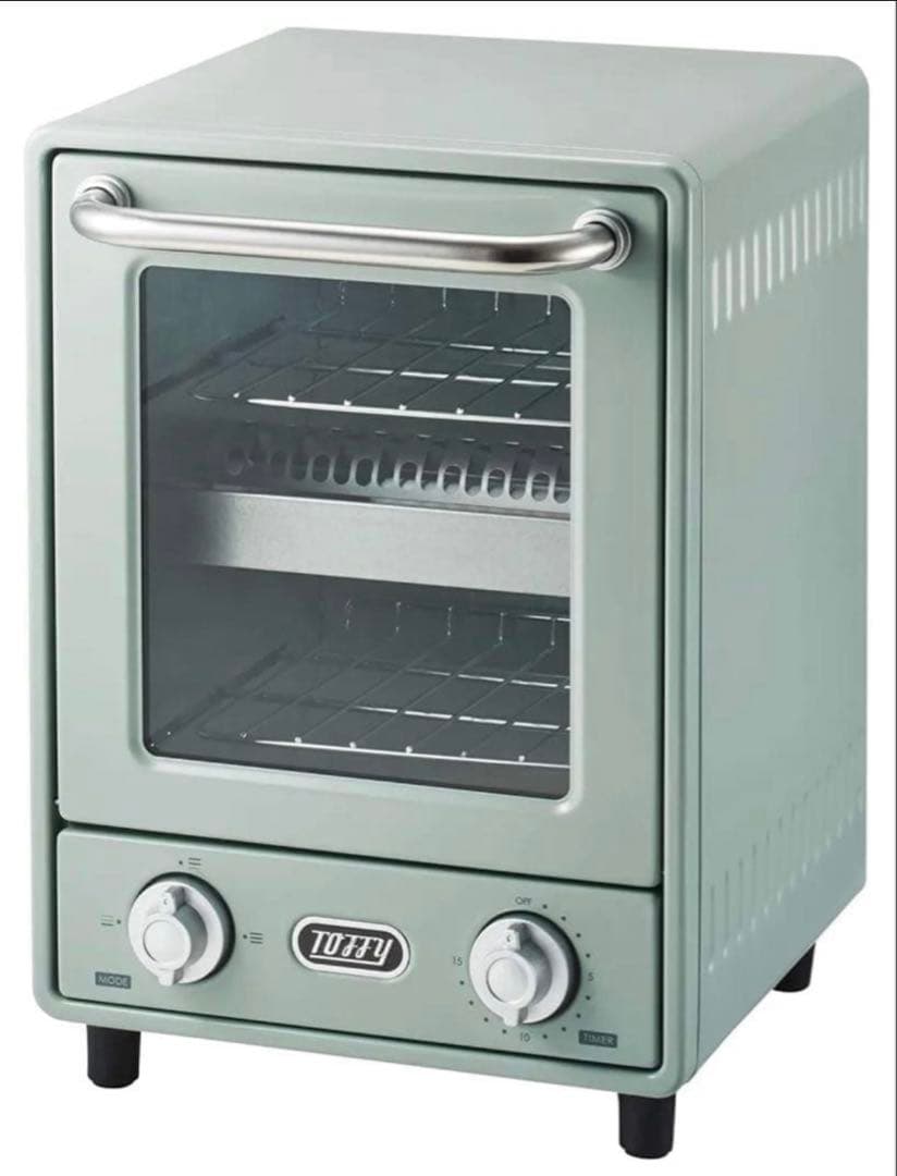 TOFFY トースター グリーン レトロスタイル 新品