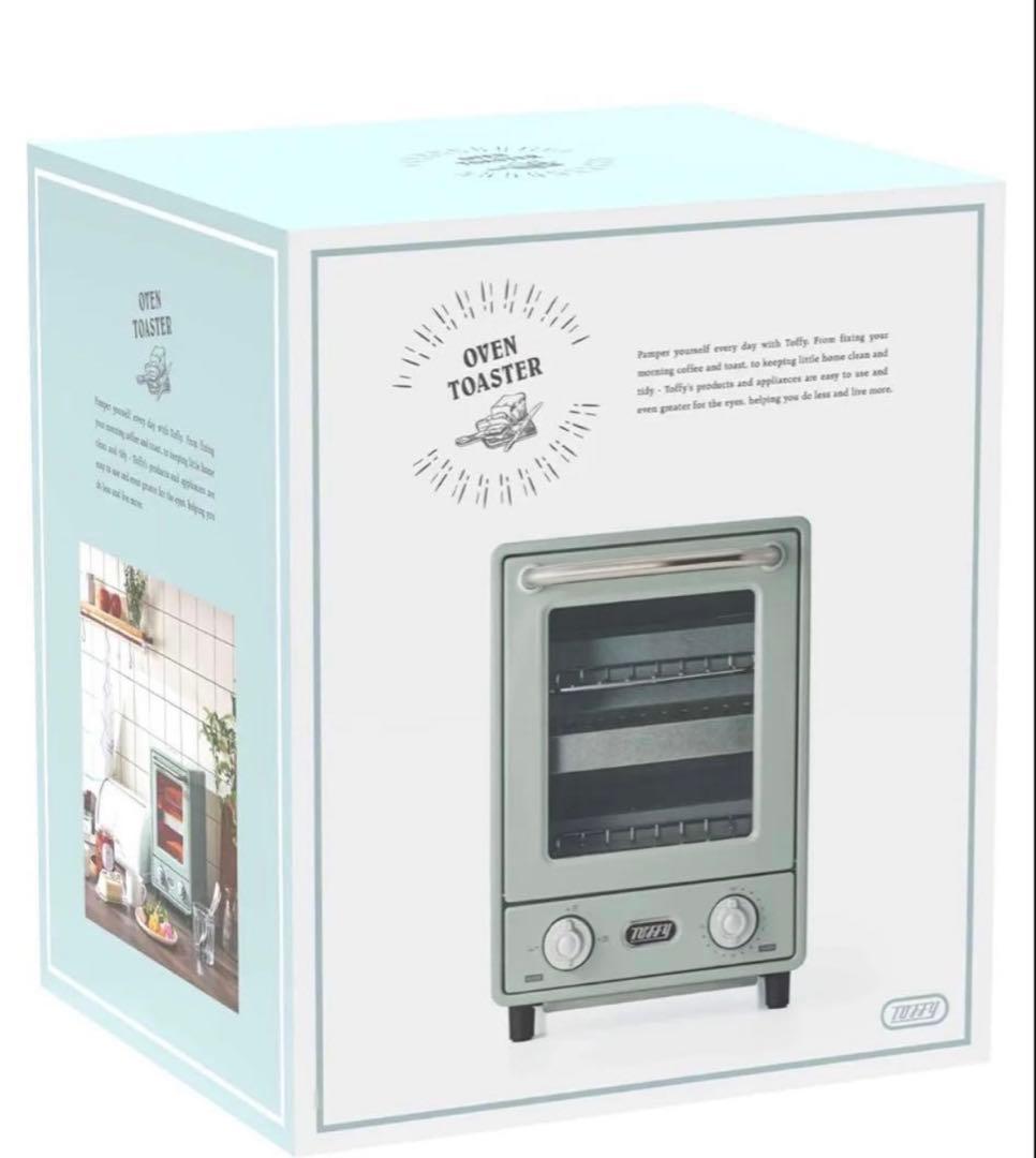 TOFFY トースター グリーン レトロスタイル 新品