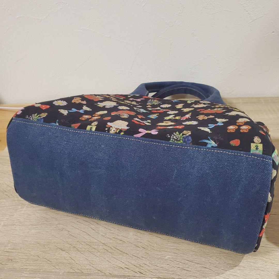 ハンドメイド 3roomsバッグ M コラージュ