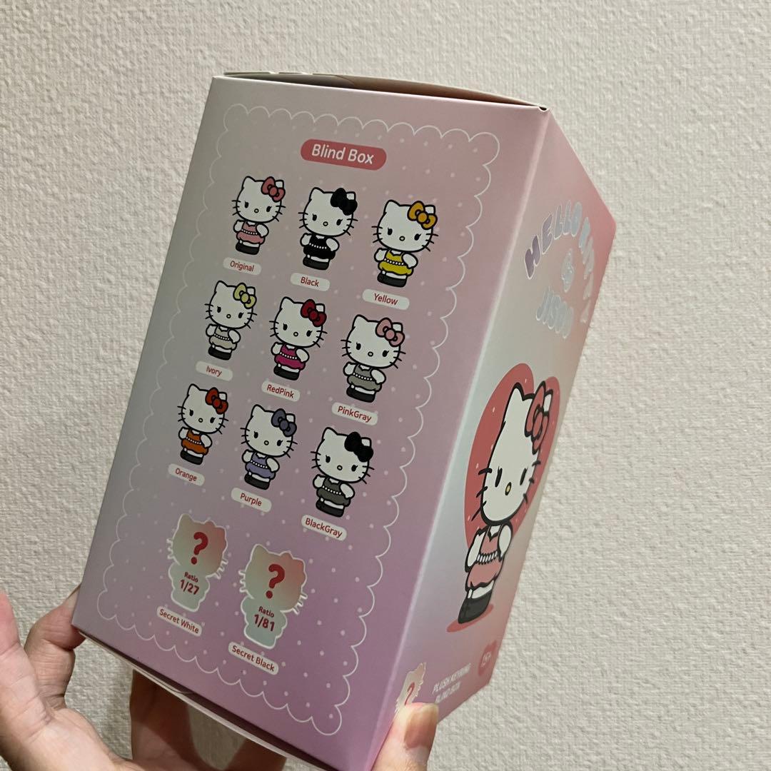 BLACKPINK JISOO ジス ハローキティ シークレット キーリング