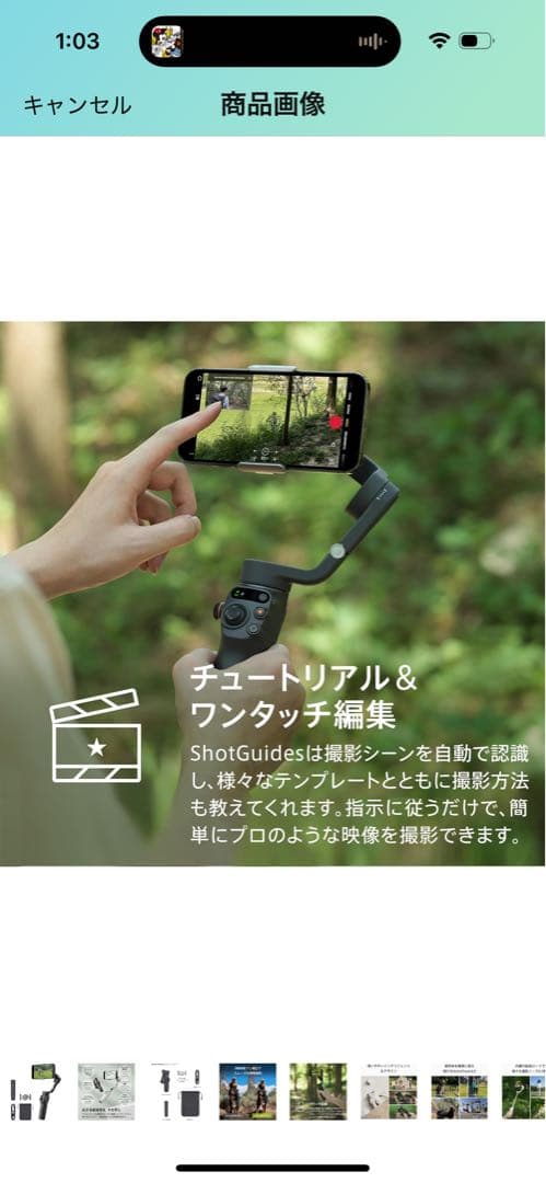 Osmo Mobile 6 スレートグレー