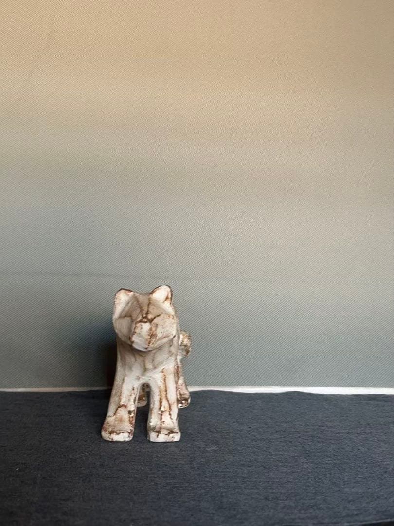 石原稔久 干支 虎 大きめの置物