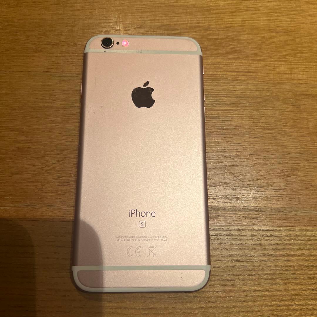 Apple iPhone 6s ローズゴールド 本体　16