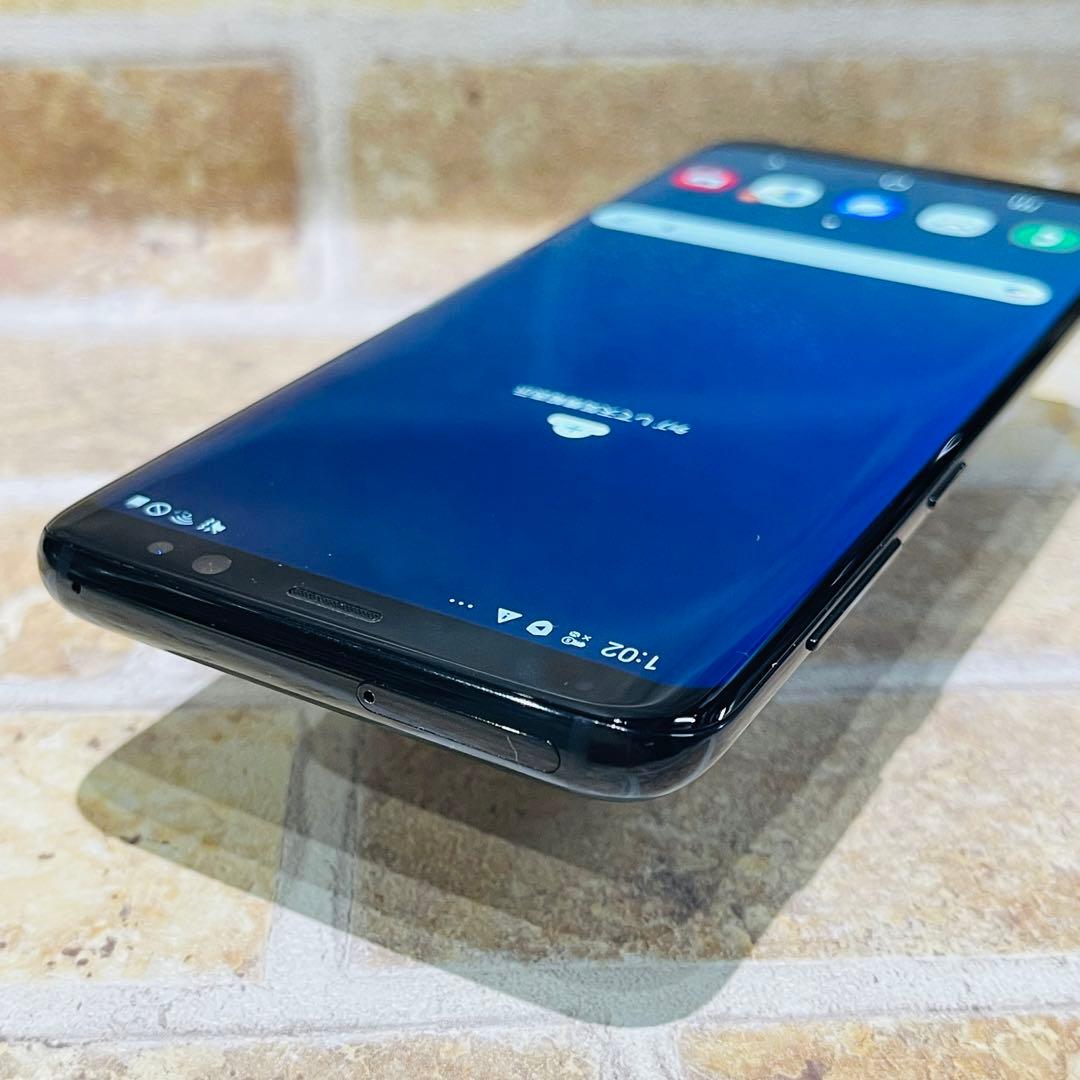 SIMフリー Galaxy S8 64GB ミッドナイトブラック 電池良好