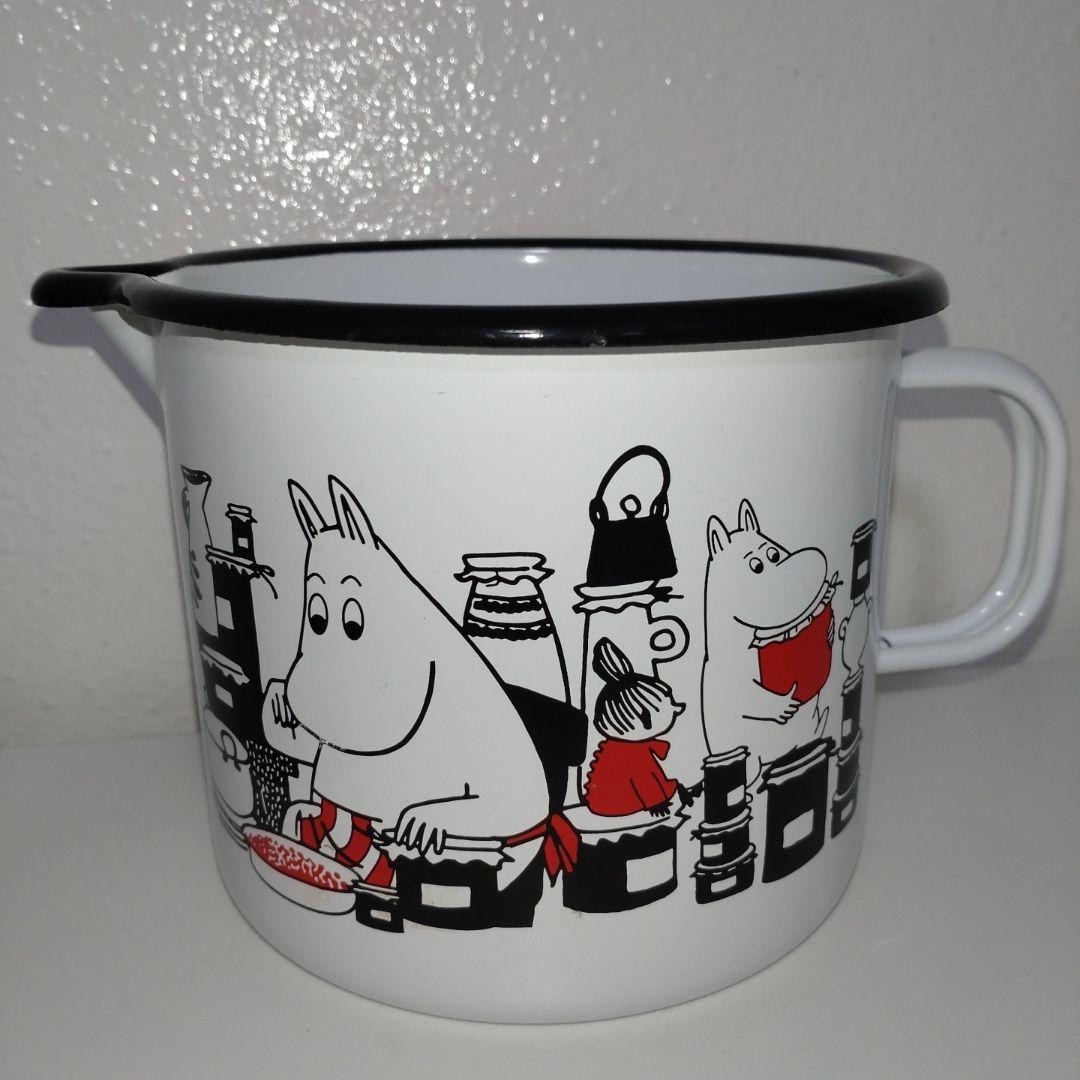 ムーミン muurla ホーロー ミルクパン ジャグ マグ セット