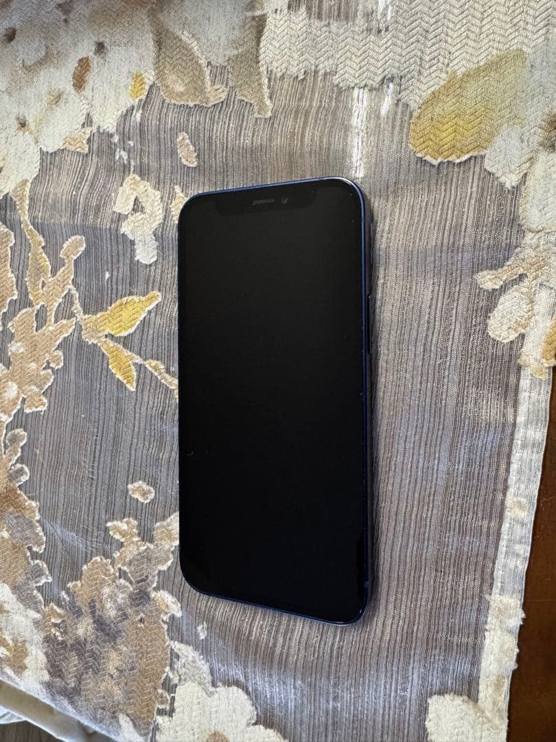 Apple iPhone 12mini ネイビー 本体+ 純正イヤホン