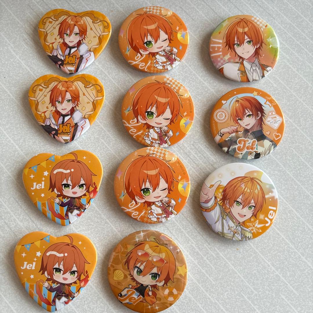 すとぷり　ジェル君缶バッチまとめ売り