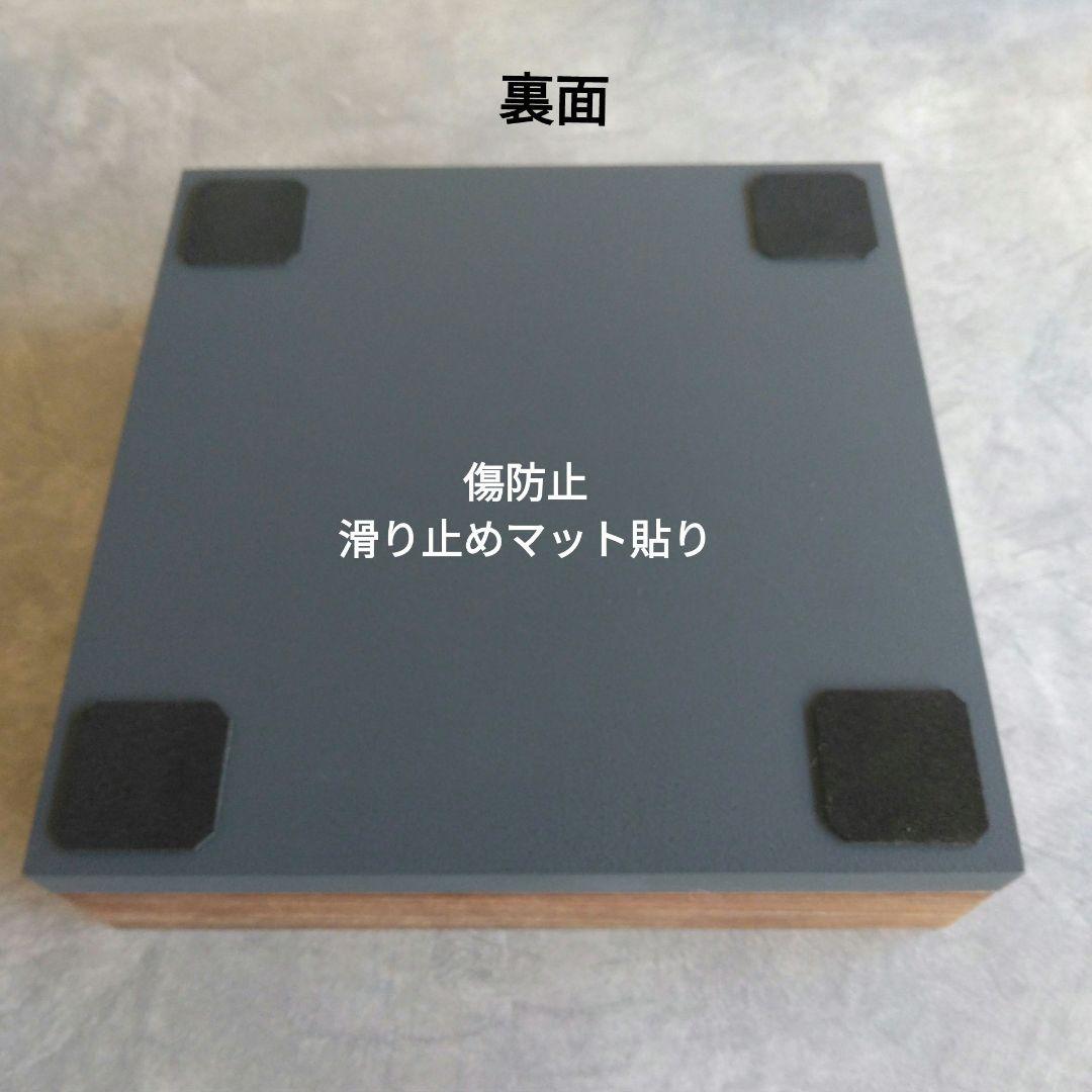 木製スピーカースタンド一対　ウォールナット