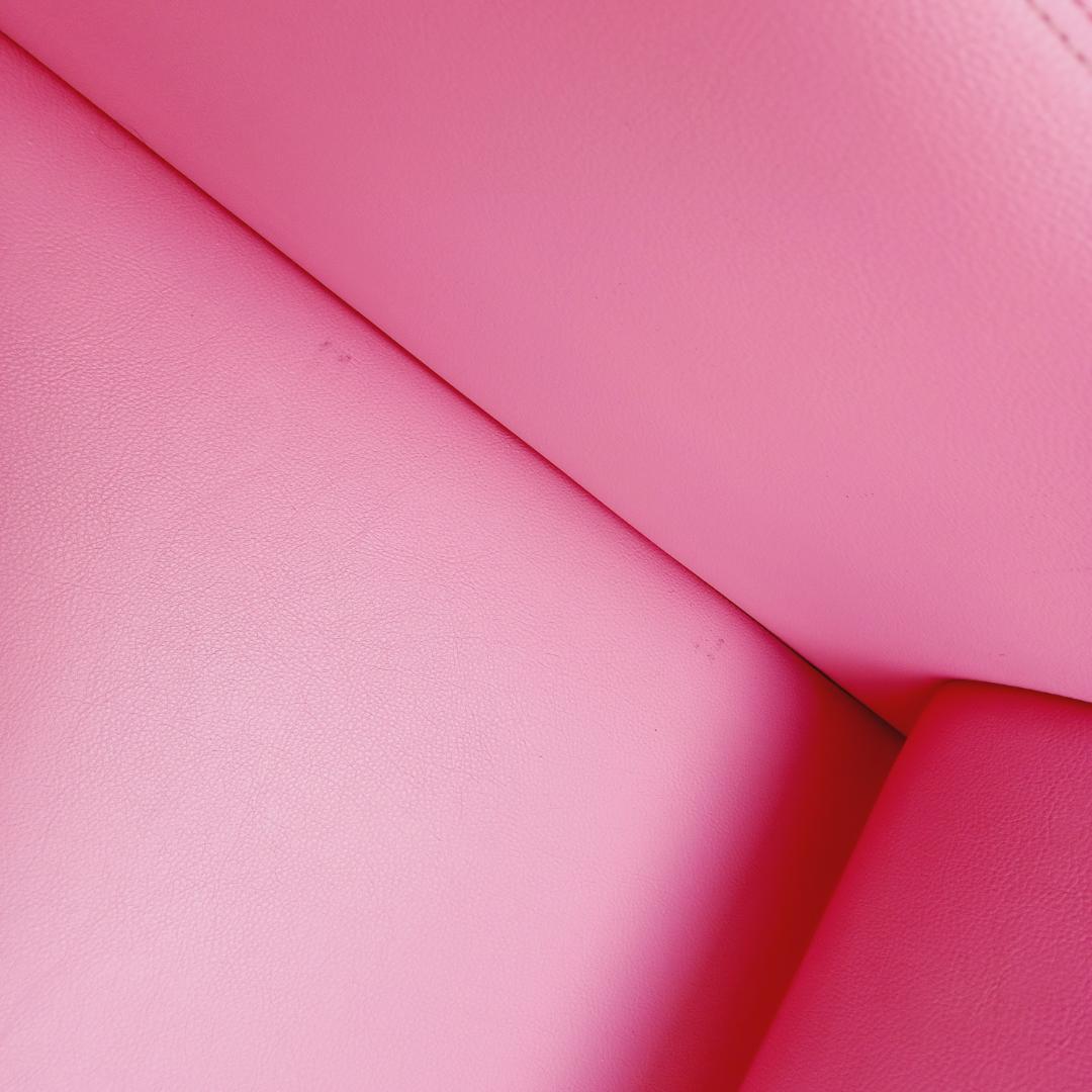 【BA-0264】SOGOKAGU　相合家具　1人掛けソファー　ピンク