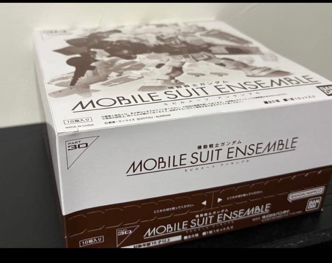 機動戦士ガンダム モビルスーツアンサンブル 30 1BOX 10個入り