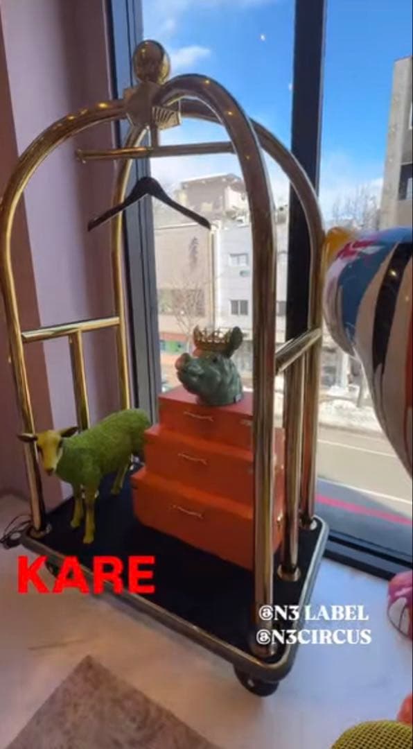 -antique-バゲジカート ヴィンテージ ホテルKARE ファニチャー