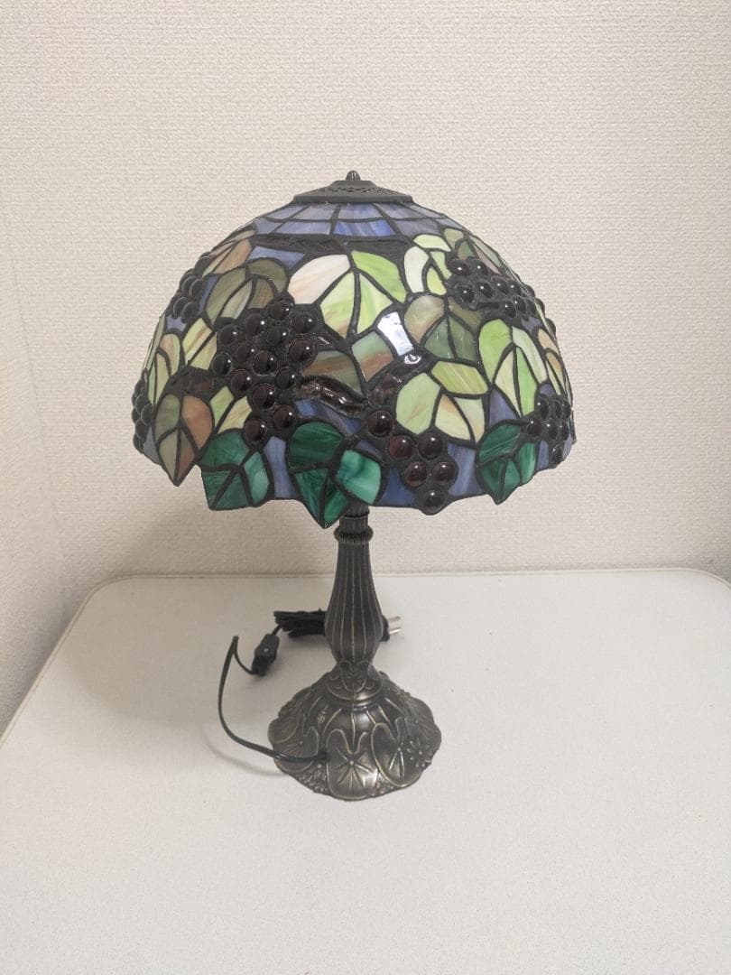 【新品】ステンドグラス スタンドライト テーブルライト アンティーク調 No.1