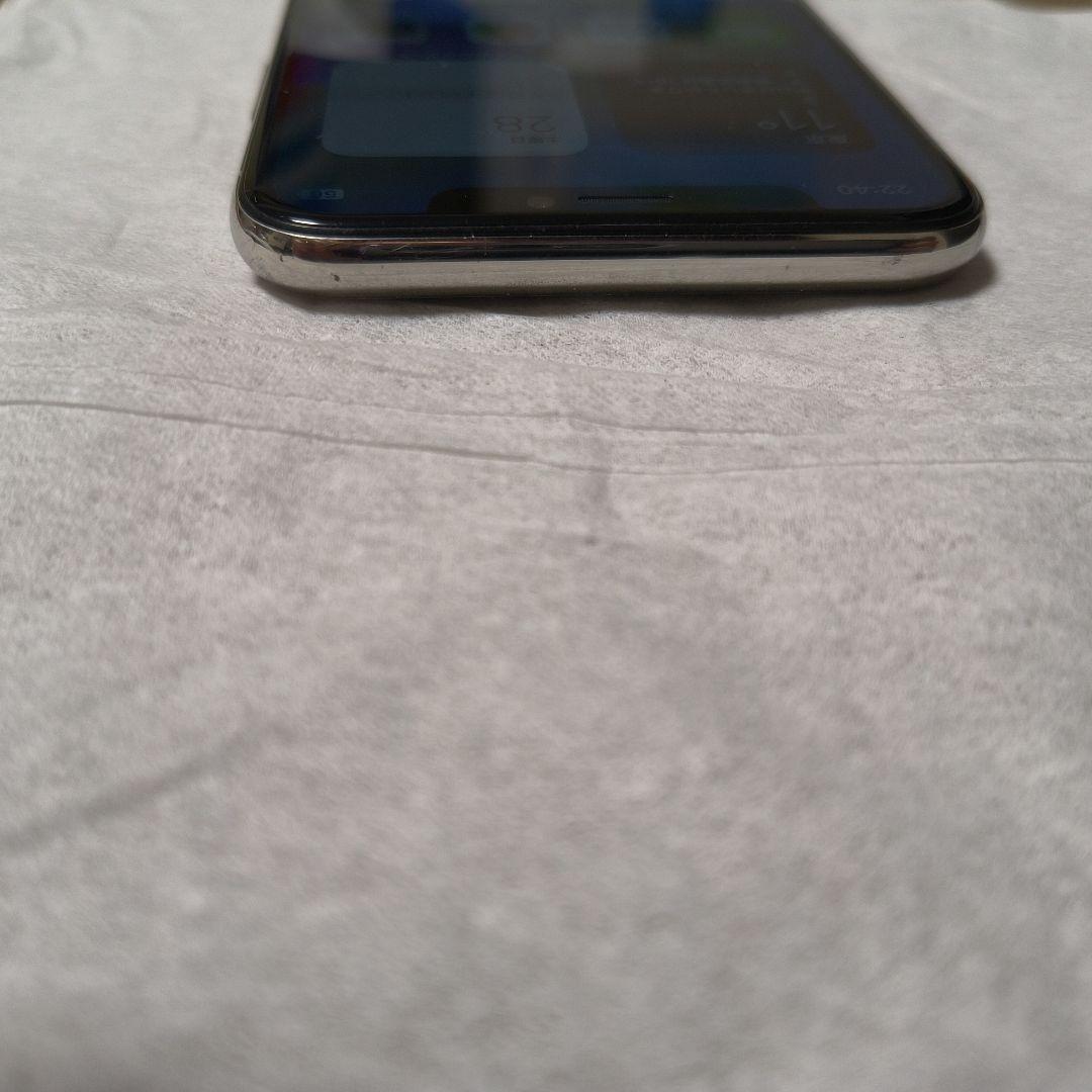iPhone X 256GB シルバー simフリー