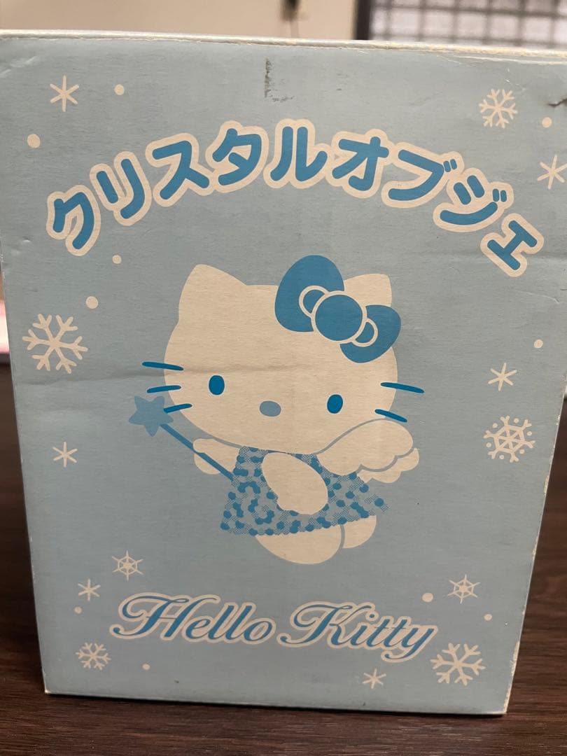 ハローキティ 立体クリスタルキューブ LEDライト付き
