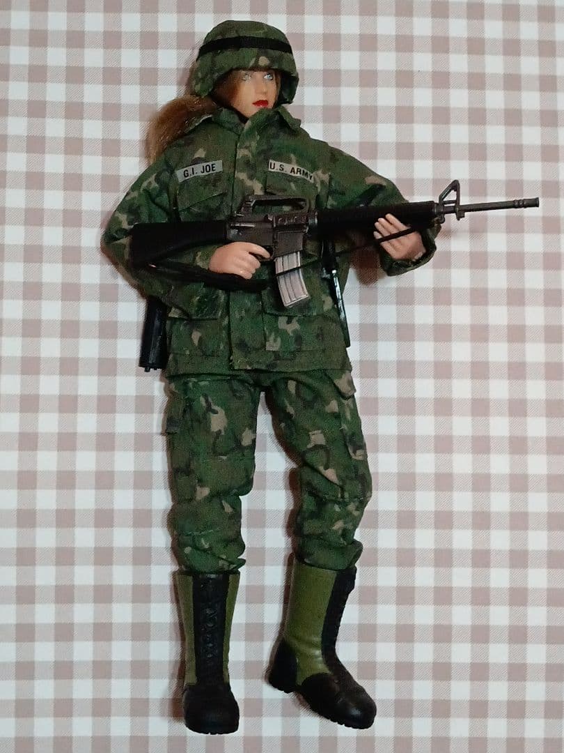 1/6 ミリタリー レディースミッション フィギュア 素体＋装備セット①