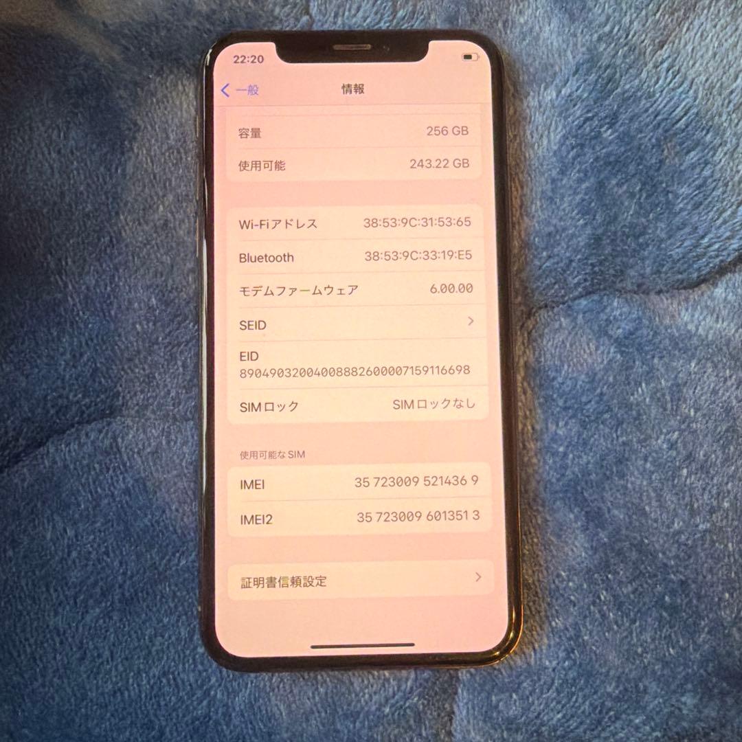 Quan Apple iPhone Xs 256GB 緊急値下げ！