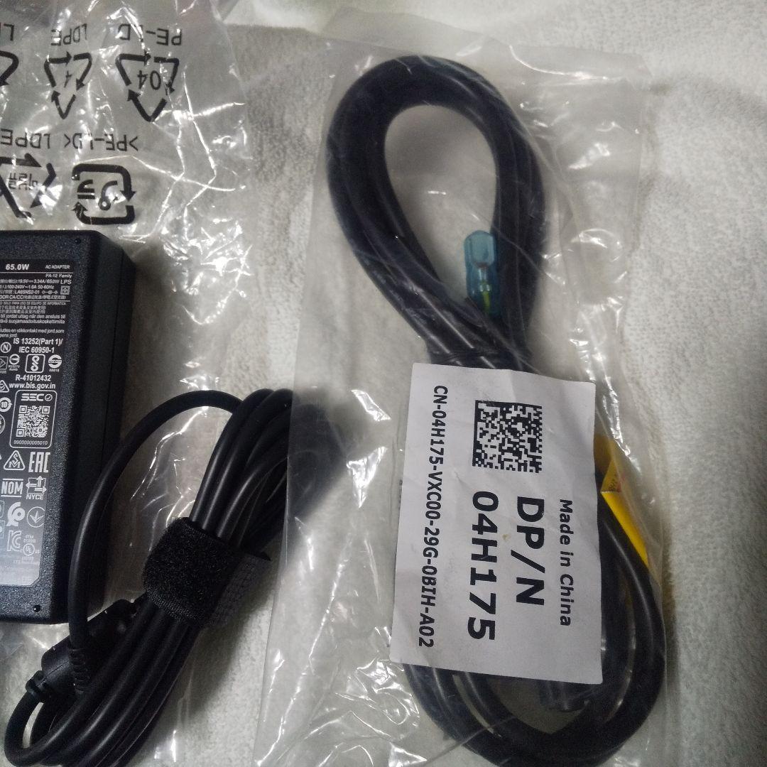 DELL 65W ACアダプター 04H175 新品未開封！