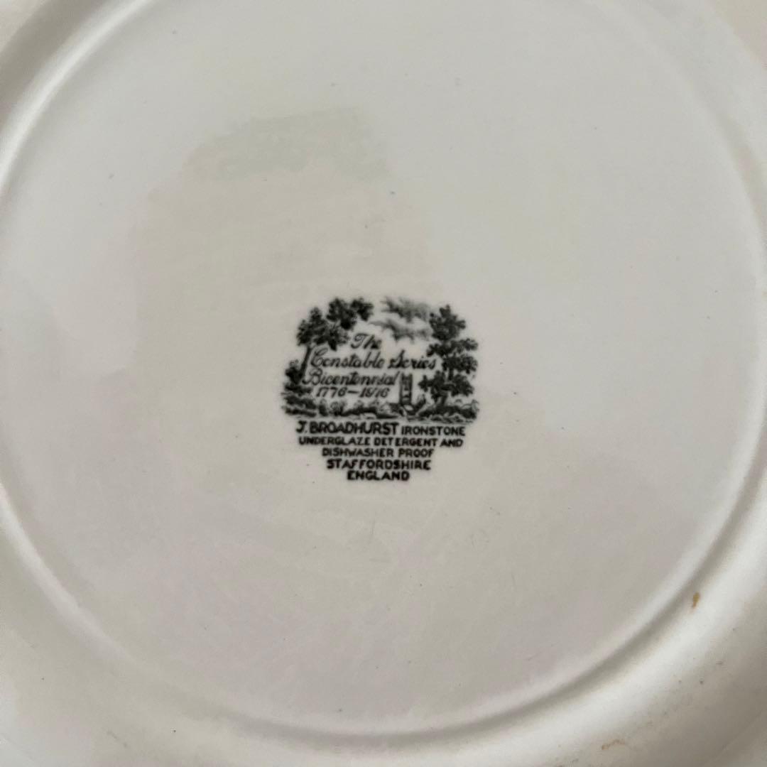 【期間限定SALE】イギリス アンティークプレート 3枚set 皿