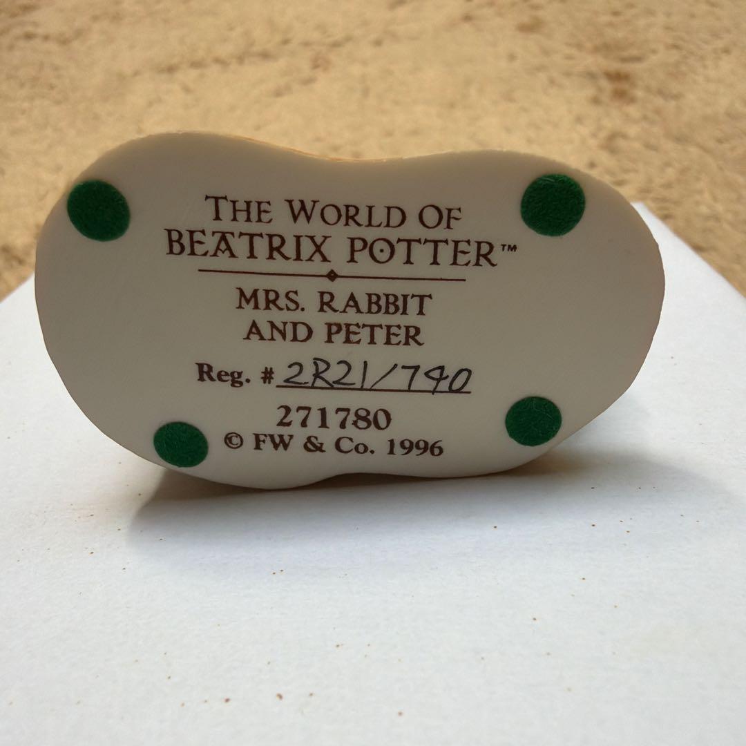 ボーダー ファインアーツ ピーターラビット ミセスラビット