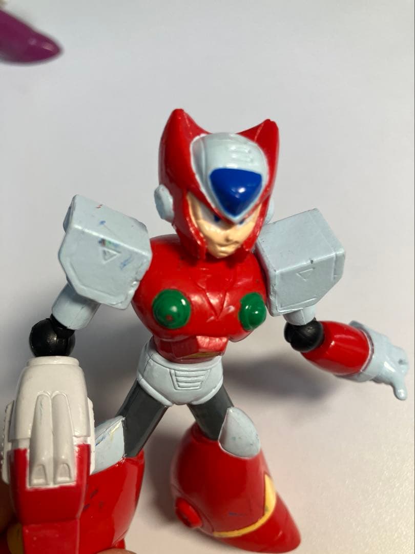 希少・レトロ　ロックマンX 可動式フィギュア　4体