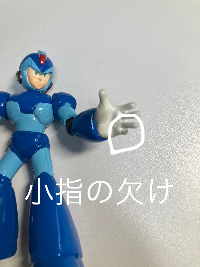 希少・レトロ　ロックマンX 可動式フィギュア　4体