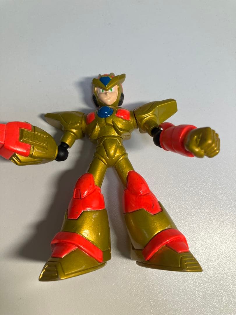 希少・レトロ　ロックマンX 可動式フィギュア　4体