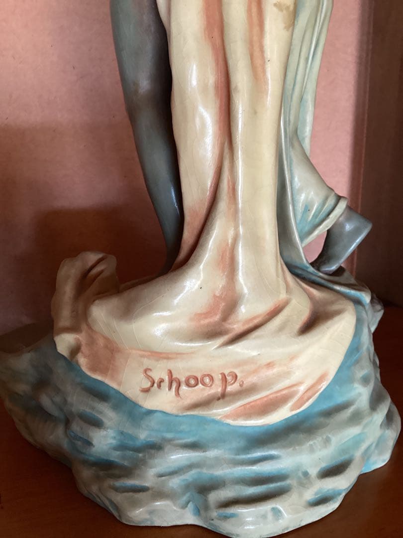 西洋風 陶器像 二人の人物像