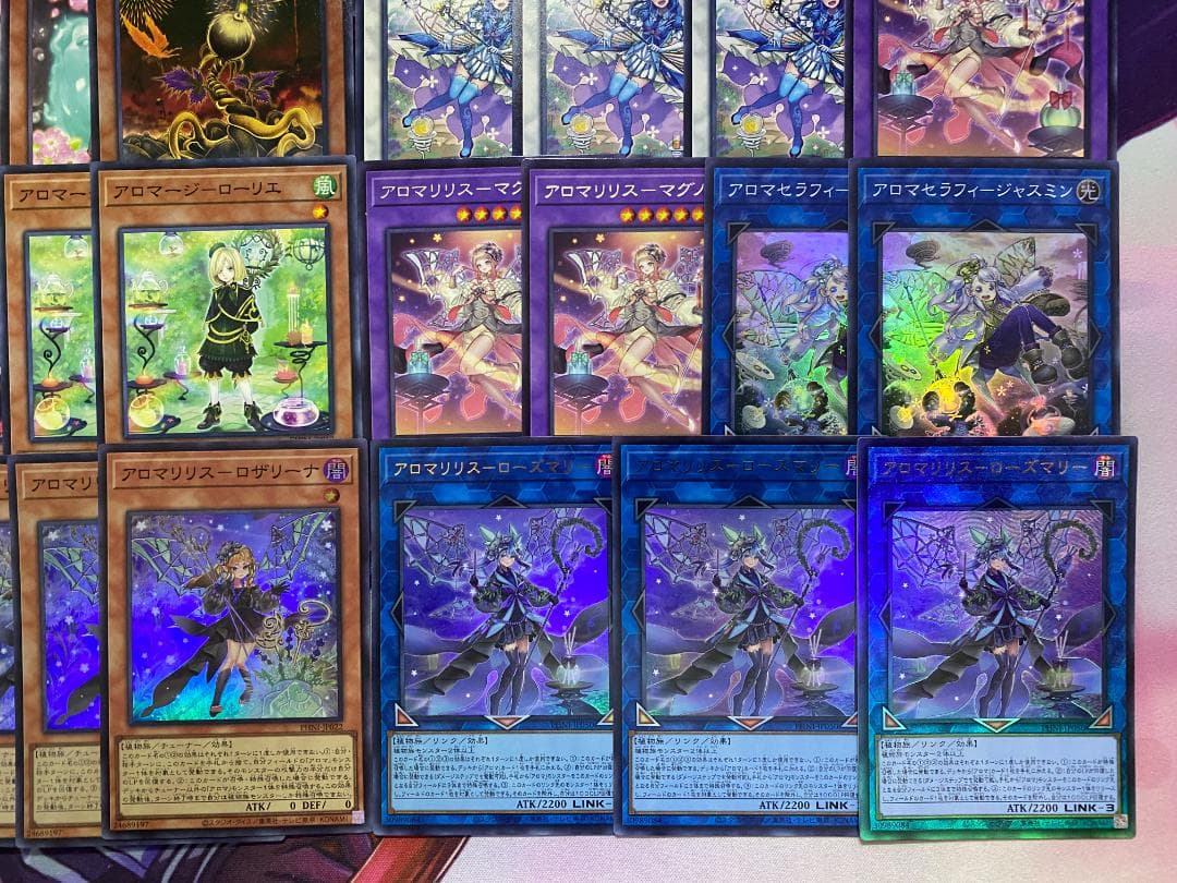 【24時間以内発送】遊戯王　アロマ　アロマリリス　本格構築済みデッキ