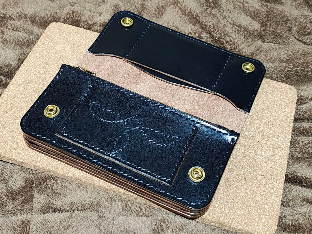 トラッカーウォレット　栃木レザー