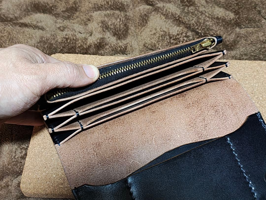 トラッカーウォレット　栃木レザー