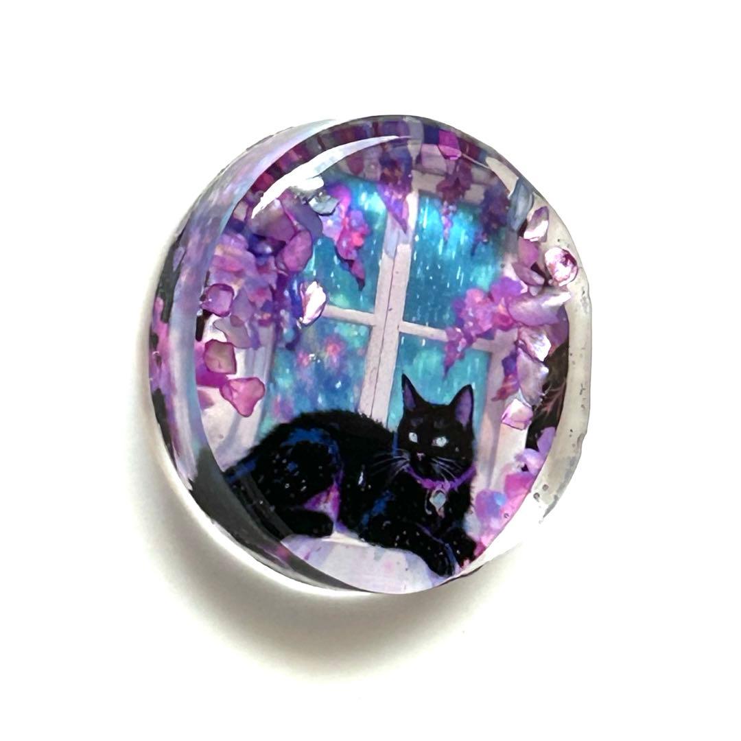 新作☆レジンヘアゴム　窓辺