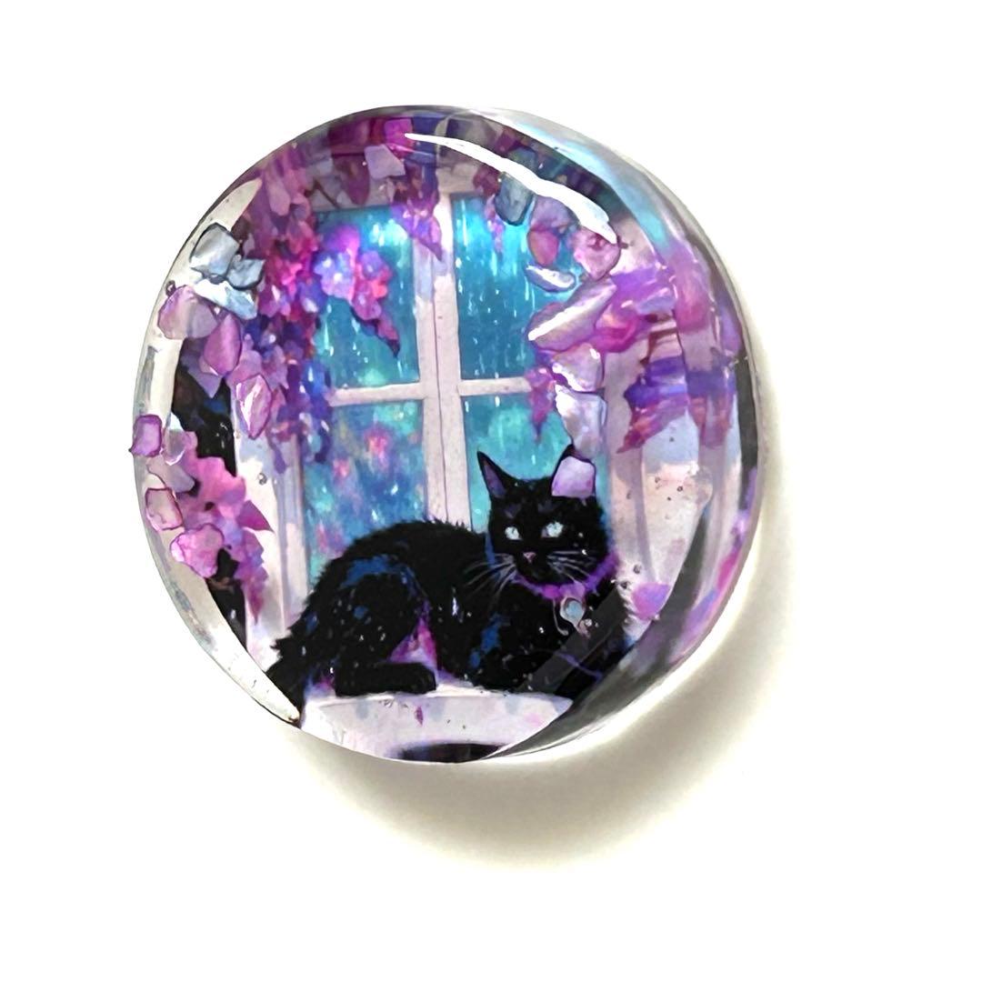 新作☆レジンヘアゴム　窓辺