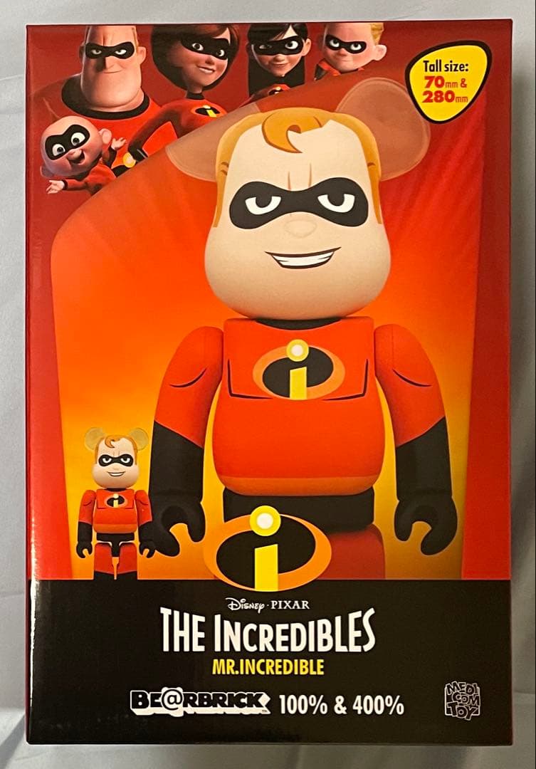 その他 BE@RBRICK Mr.Incredible 100% & 400%