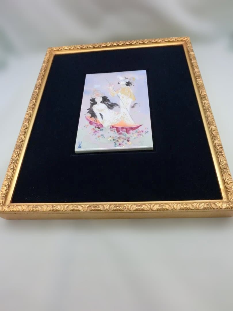 【マイセン】アラビアンナイト・陶板画ゴンドラ