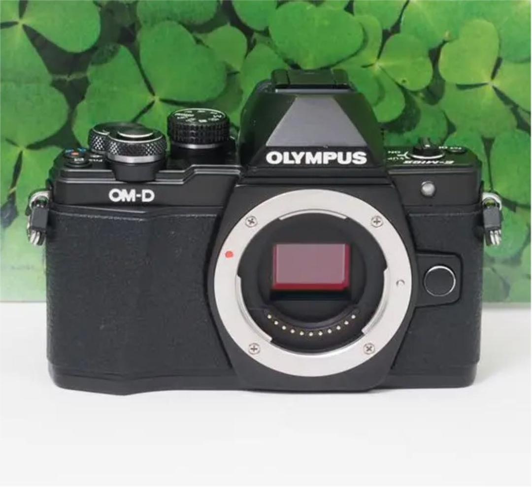 【美品】Wi-Fi＆高速連写OM-D E-M10 Mark II ダブルレンズ