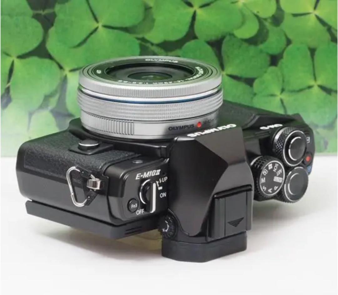 【美品】Wi-Fi＆高速連写OM-D E-M10 Mark II ダブルレンズ