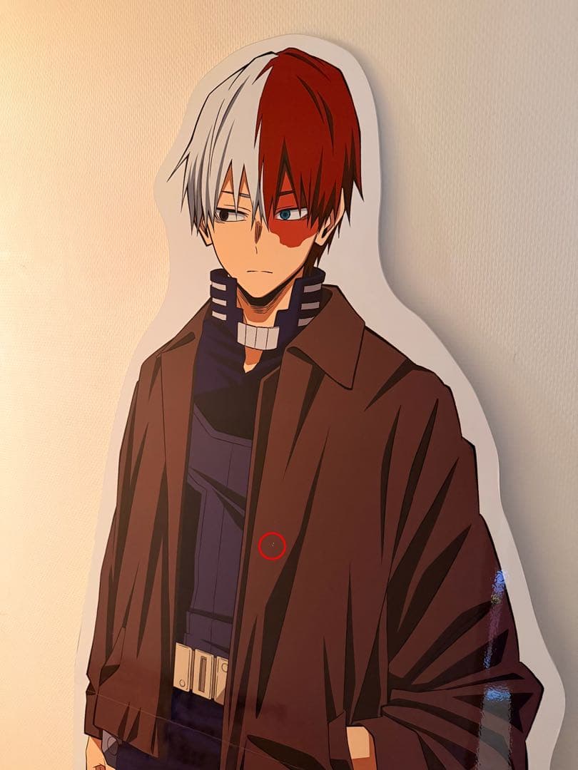 僕のヒーローアカデミア　ヒロアカ 轟焦凍 等身大スタンディ＊等身大パネル