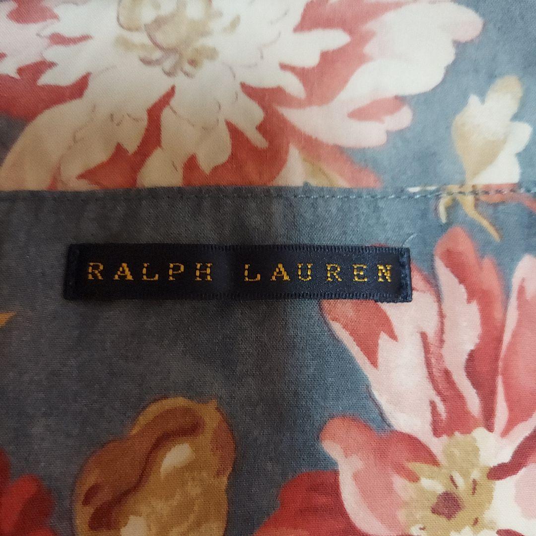 Ralph Lauren 花柄/ストライプ ベッドカバー&ピローケース　計３点