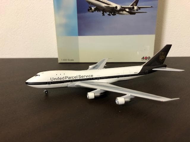1/400 UPS 貨物機 ＆ エアランカ 2機セット いna158y125