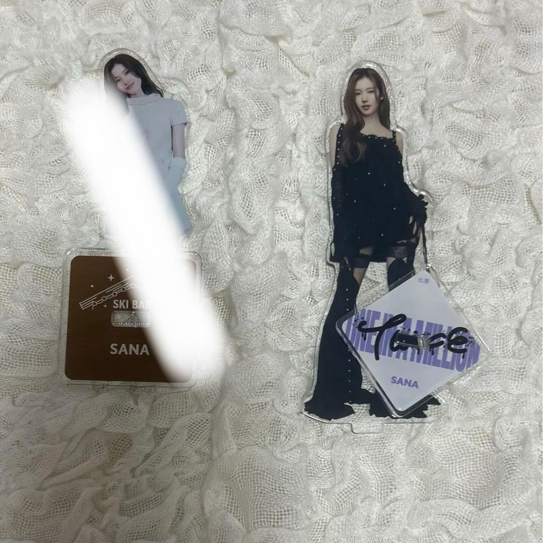 TWICE サナ アクスタ セット 2.3枚目あり