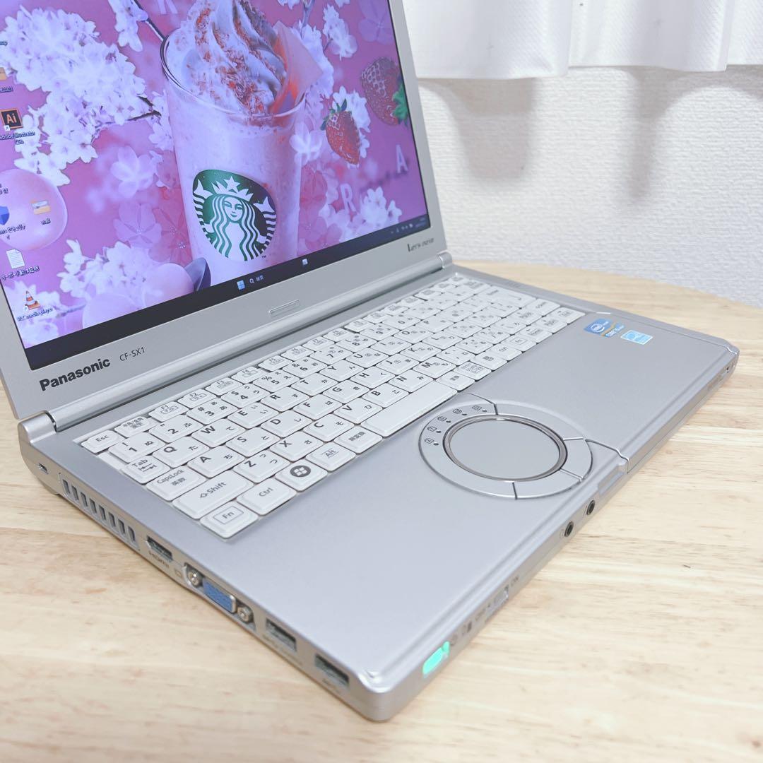 美品、高速SSD、メモリ8 G、快適、win11、オフィス2021、イラレ、